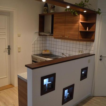 Ferienwohnung Wohnen im Fachwerkhaus Neuruppin Exterior foto